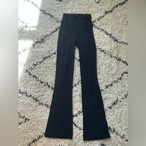 lululemon athletica Black High-Rise Flare Yoga Pants